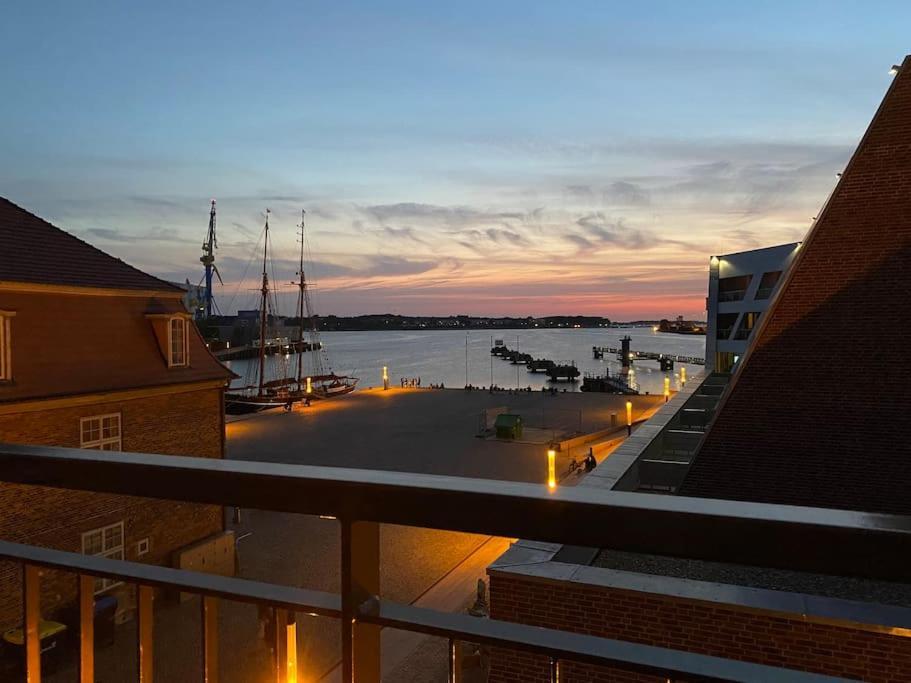 Meerblick, Balkon Und Private Sauna Im Historischen Getreidespeicher Wißmar Extérieur photo