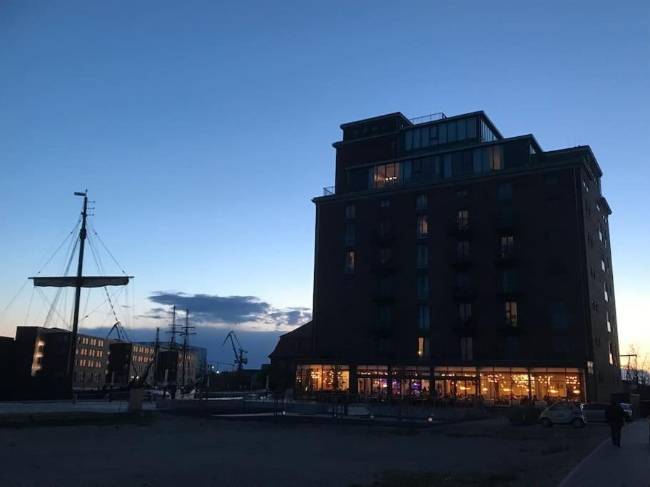 Meerblick, Balkon Und Private Sauna Im Historischen Getreidespeicher Wißmar Extérieur photo